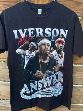 Philadelphia 76ers Allen Iverson rap Tee